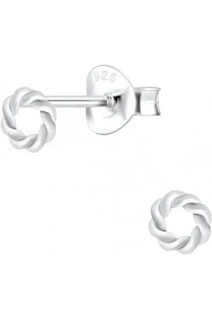 ALEXANDER YORK Paar Ohrstecker TWIST mini, 2-tlg., 925 Sterling Silber - Verkäufer: