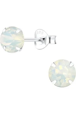 ALEXANDER YORK Paar Ohrstecker Zirkonia 6 mm zartgelb, 2-tlg., 925 Sterling Silber - Verkäufer: