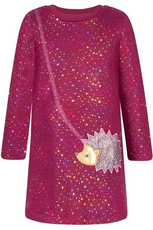 happy girls A-Linien-Kleid Kleid Langarm Igel berry (1-tlg) - Verkäufer: nettibeck