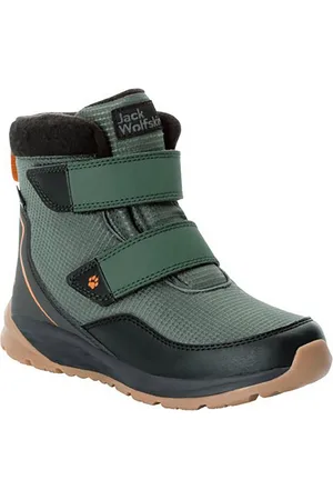 Jack Wolfskin POLAR BEAR TEXAPORE MID VC K Winterstiefel Snowboots, Winterboots, Winterschuhe, wasserdicht, gefüttert
