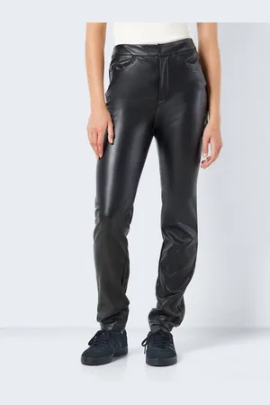 Noisy May Lederimitathose NMANDY MONI PU HW ANKLE PANTS NOOS - Verkäufer: ARIZONAS