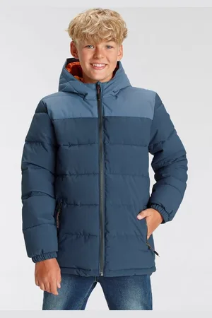 Killtec Winterjacke KW 1 BYS JCKT OT (1-St) Winddicht & Wasserabweisend & Atmungsaktiv & für Kinder