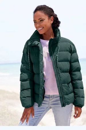 ELBSAND Steppjacke mit hochschließendem Kragen