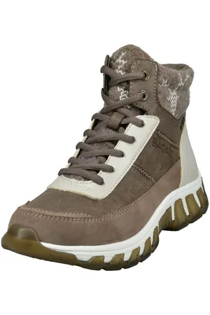 Bagatt Schnürboots mit schönem Strick-Kragen
