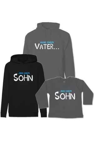 G-graphics Kapuzenpullover Wie der Vater & so der Sohn (Familienset, Einzelteile zum selbst zusammenstellen) Kinder & Erwachsenen-Hoodie & Baby Sweater - Verkäufer: