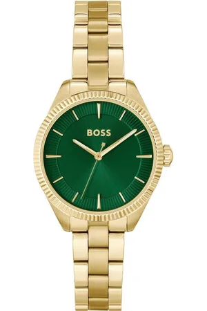HUGO BOSS Quarzuhr SAGE 1502729, Damenuhr, Armbanduhr, analog, Edelstahlarmband