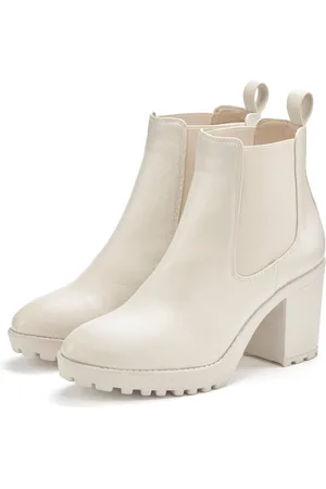 vivance collection Chelseaboots mit Blockabsatz & Stretch-Einsatz, High-Heel-Stiefelette, Ankle Boots
