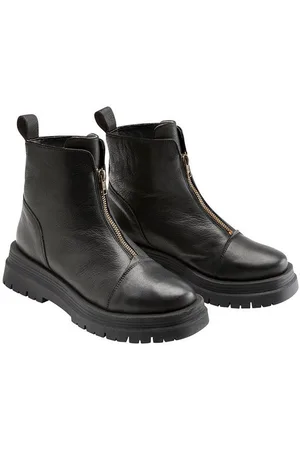 hessnatur Mit Zipper aus chromfrei gegerbtem Leder Stiefelette - Verkäufer: