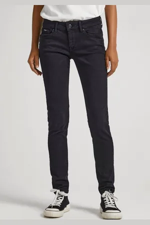 Pepe Jeans Skinny-fit-Jeans SOHO im 5-Pocket-Stil mit 1-Knopf Bund und Stretch-Anteil