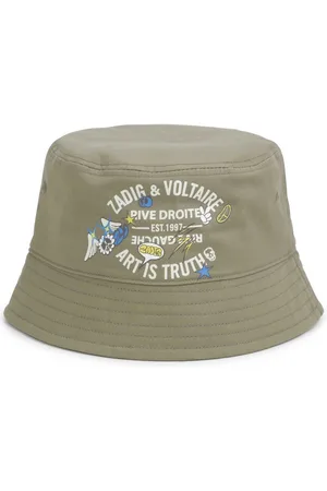 Zadig & Voltaire Fischerhut Fischerhut Sommermütze Oliv - Exklusives Design - Verkäufer: coolkids-store