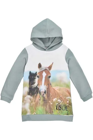BONDI Trachtenkleid Mädchen Kapuzenkleid Hoodiekleid 