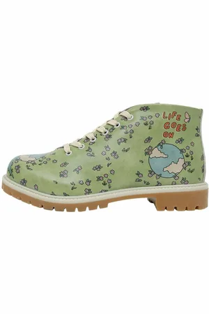 Dogo Shortcut Boots Life Goes On Damen Stiefel / Female Stiefel Vegan