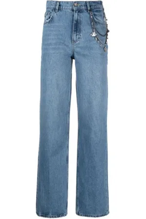 Liu Jo Weite Jeans - Straight Fit Jeans - Wide Leg - hochwertige Denim - Verkäufer: Schneider Fashion Store