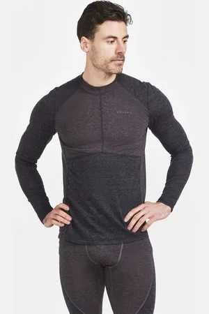 Craft Funktionsshirt CORE WOOL MIX SET M BLACK-SLATE - Verkäufer: Supersportler