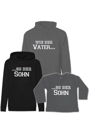 G-graphics Kapuzenpullover Wie der Vater & so der Sohn (Familienset, Einzelteile zum selbst zusammenstellen) Kinder & Erwachsenen-Hoodie & Baby Sweater - Verkäufer: