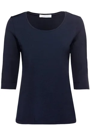 Bianca Kurzarmshirt DIELLA im cleanen Look mit verlängertem Kurzarm - Verkäufer: