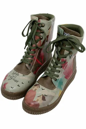 Dogo Future Boots State Of Bliss Damen Boots / Female Schnürboots Vegan