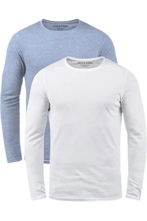 JACK & JONES Langarmshirt (Set, 2er-Pack) in Unifarben - Verkäufer: mailopoint