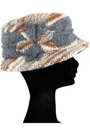 Alessandro Melonenhut Floral (1-St) aus softer Wolle, mit floraler Applikation