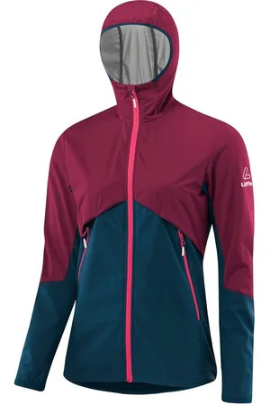 Löffler Outdoorjacke HOODED JACKET NEVIA WS LIGHT - Damen Softshelljacke - Burgund/ - Verkäufer: beim-schaeftlmaier