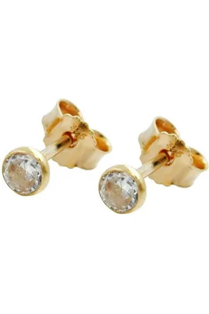 GALLAY Paar Ohrstecker Ohrstecker Ohrring 3mm Zirkonia 9Kt GOLD (1-tlg) - Verkäufer: Cats Collection
