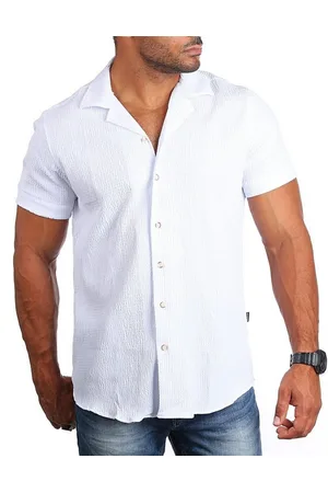 Carisma Kurzarmhemd Hemd trendige Riffel Optik retro Look stretch 9172 Regular Kurzarm Kentkragen Uni - Verkäufer: fresh-style