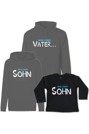 G-graphics Kapuzenpullover Wie der Vater & so der Sohn (Familienset, Einzelteile zum selbst zusammenstellen) Kinder & Erwachsenen-Hoodie & Baby Sweater - Verkäufer: