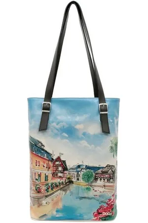 Dogo Umhängetasche Tallbags Travel Fills The Soul Damen Handtaschen (Fashion), Vegan
