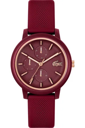 Lacoste Multifunktionsuhr .12.12 LADIES MULTI 2001328, Quarzuhr, Armbanduhr, Damenuhr, Datum, Silikonarmband