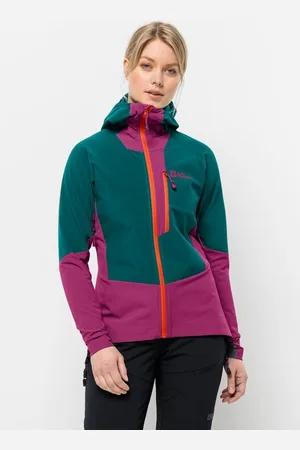 Jack Wolfskin Softshelljacke ALPSPITZE HOODY W