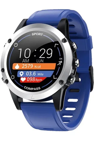 Atlanta Multifunktionsuhr Fitness Tracker mit blauem Silikonband - Verkäufer: Selva Technik GmbH