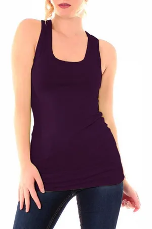 Muse Longtop Classic Tanktop Skinny Fit 8002 - Verkäufer: malito