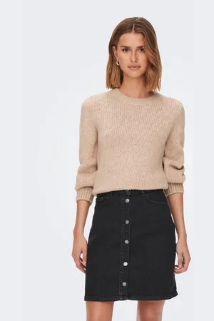 JACQUELINE DE YONG Strickpullover Weicher Strickpullover Langarm Sweater JDYJOLA JDYDINEA L/S O-NECK SOLID PULL KNT NOOS - Verkäufer: ARIZONAS