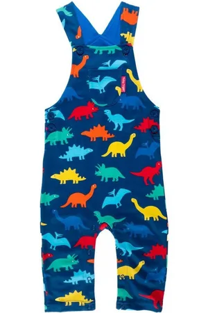 Toby Tiger Latzhose Latzhose mit Regenbogen Dinosaurier Print - Verkäufer: GmbH