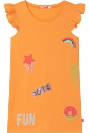 Billieblush Shirtkleid Tanktop Shirtkleid orange mit fancy Print - Verkäufer: coolkids-store