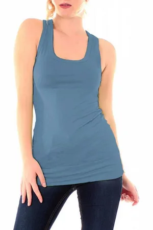 Muse Longtop Classic Tanktop Skinny Fit 8002 - Verkäufer: malito