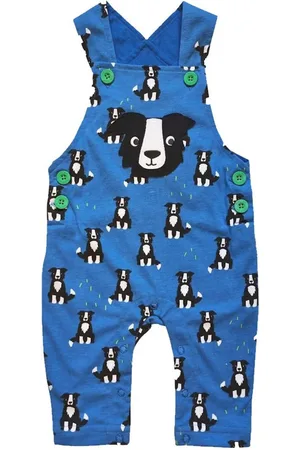 Toby Tiger Latzhose Latzhose mit Hunde Print - Verkäufer: GmbH