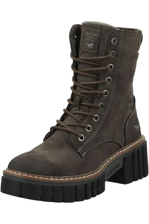 Mustang Stiefelette Lederimitat Schnürstiefelette - Verkäufer: S4S Commerce