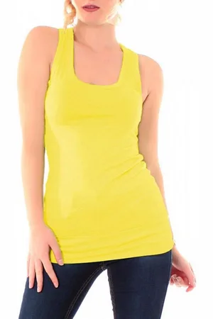 Muse Longtop Classic Tanktop Skinny Fit 8002 - Verkäufer: malito