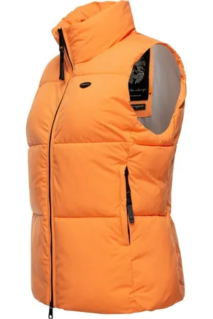 Ragwear Steppweste Ailish Wasserdichte Damen Weste ideal für die Übergangszeit