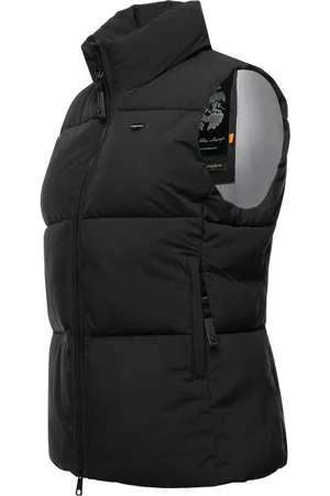 Ragwear Steppweste Ailish Wasserdichte Damen Weste ideal für die Übergangszeit