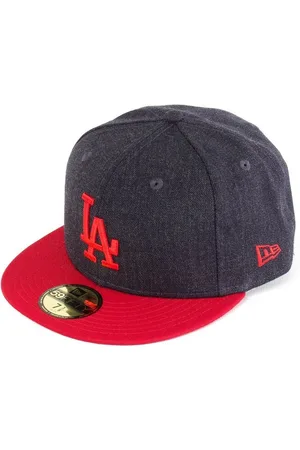 New Era Baseball Cap Cap Heath.Team Losdod, Gr 7 5/8, usedd/rot (1-St) - Verkäufer: Big Leshopski