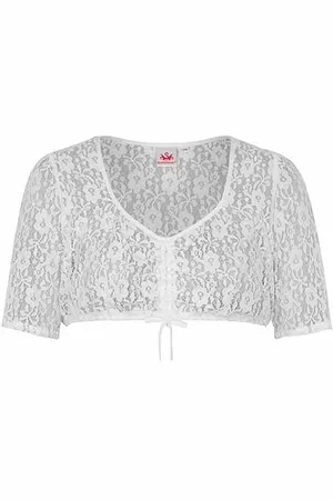 SPIETH & WENSKY Dirndlbluse Airun-Dirndlbluse 1/2 Arm - Verkäufer: Trachtendreams