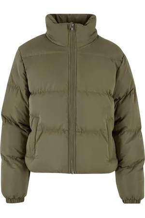 Urban classics Winterjacke Damen Ladies Short Peached Puffer Jacket (1-St)