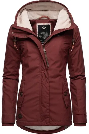 Ragwear Winterjacke Monade Damen Winterparka mit Kapuze und m. Fleece gefüttert - Verkäufer: YOUMODO