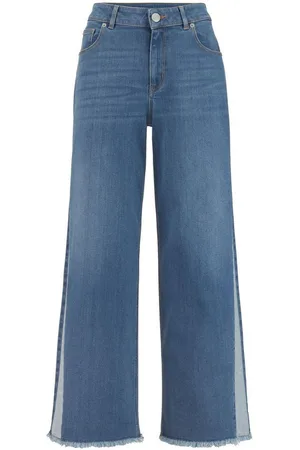 hessnatur 5-Pocket-Jeans BetterRecycling Alva Mid Rise Wide Leg aus (1-tlg) - Verkäufer: