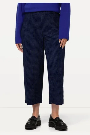 Ulla Popken Culotte Sweat-Culotte Sienna schmales Bein Struktur - Verkäufer: Popken Fashion Group