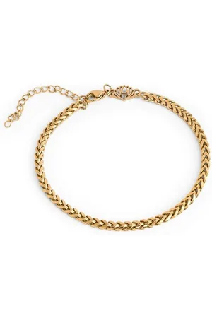 Akitsune Armband Franco Kettengliederarmband Gold 17cm - Verkäufer: Blackskies
