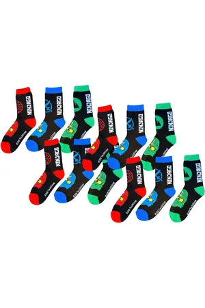 Lego Freizeitsocken 12x LEGO NINJAGO SOCKEN Jungen Strümpfe 27/30 31/34 35/38 Logo Lego Ninjago - Verkäufer: coole-fun-t-shirts