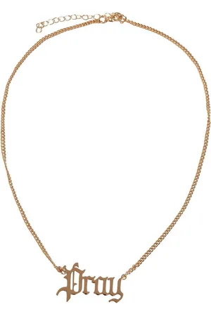 Mister Tee Edelstahlkette Unisex Pray Chunky Necklace